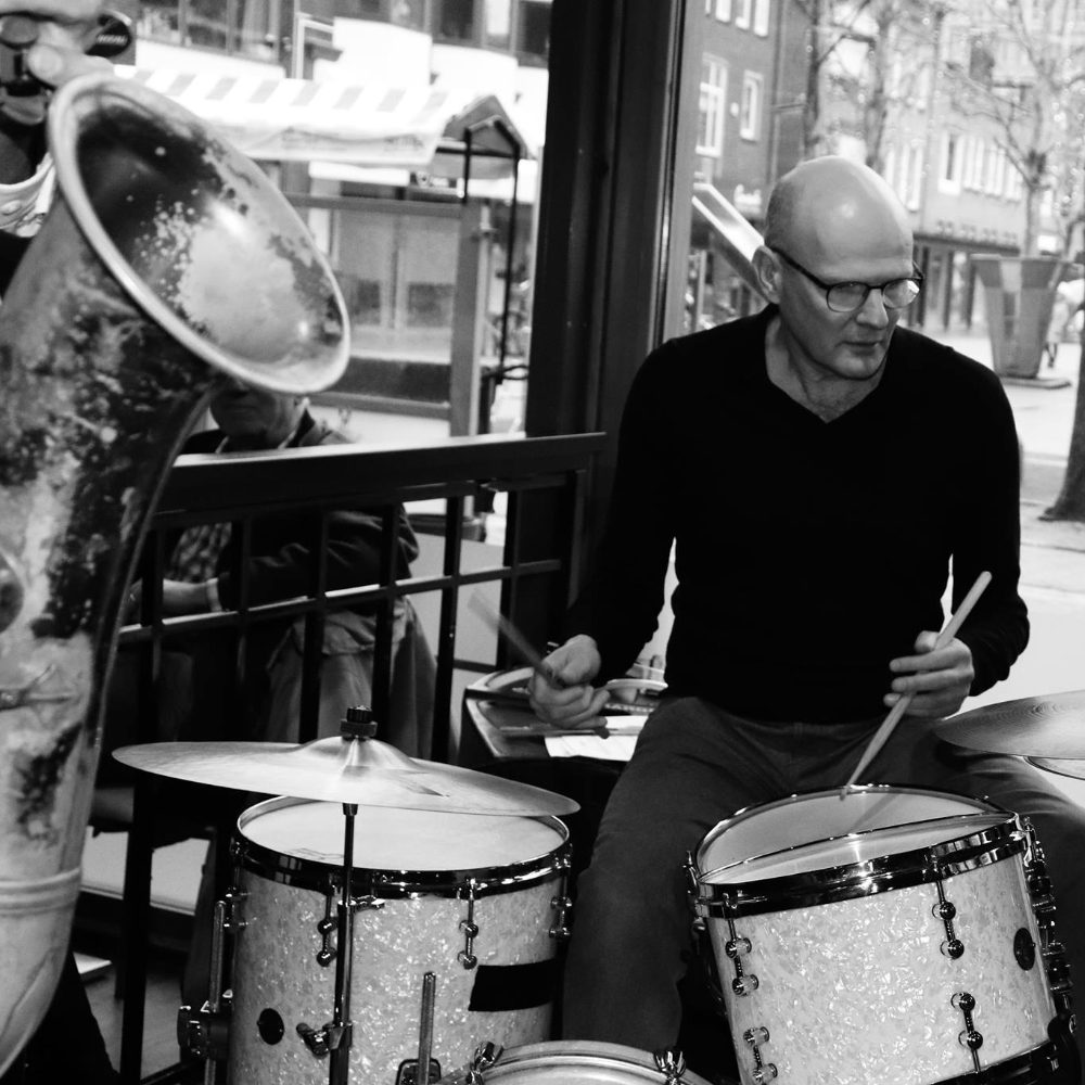 Drummer Maarten Kruijswijk
